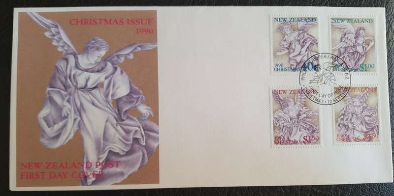 New Zealand 1990 Christmas FDC