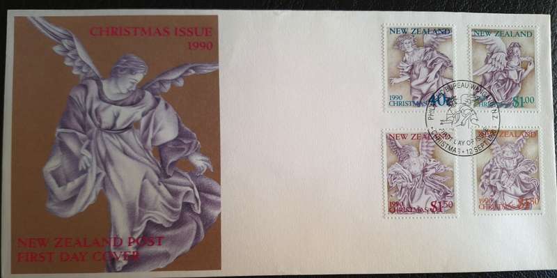 New Zealand 1990 Christmas FDC