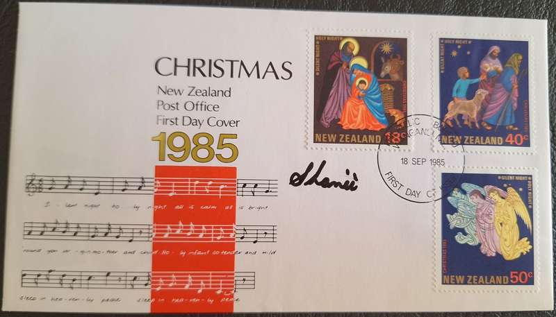 New Zealand 1985 Christmas FDC