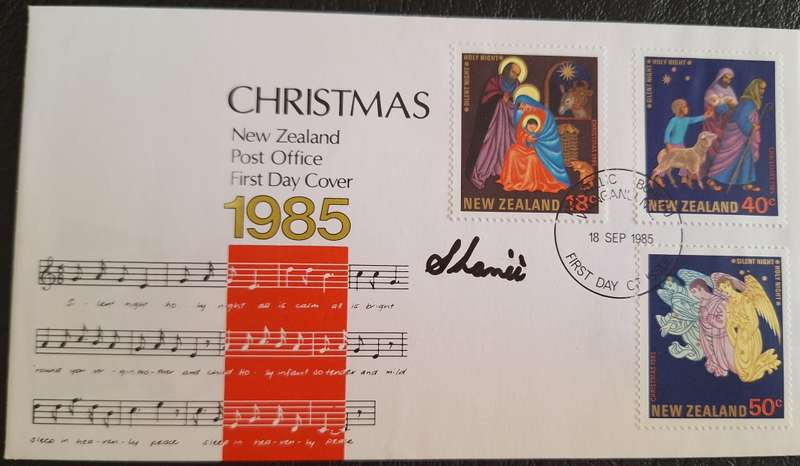 New Zealand 1985 Christmas FDC