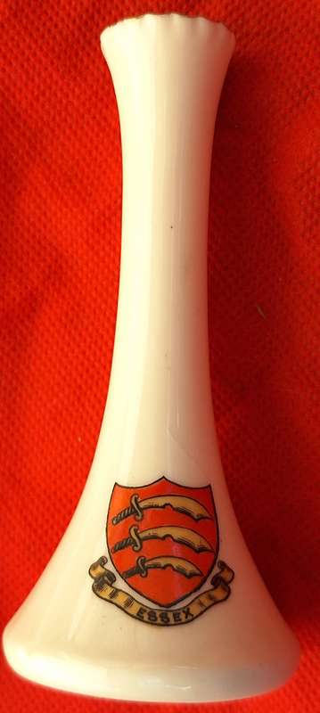 W H Goss Crested Ware Ornament Essex
