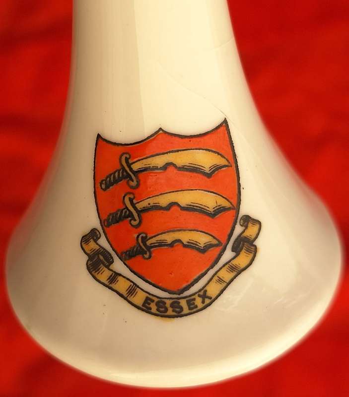 W H Goss Crested Ware Ornament Essex