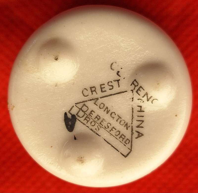 Beresford Bros Crested China Ornament City of Worcester