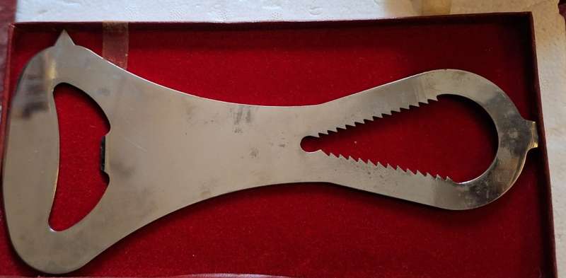 Large Bottle Opener Clayville Foundry, Olifantsfontein, in a box