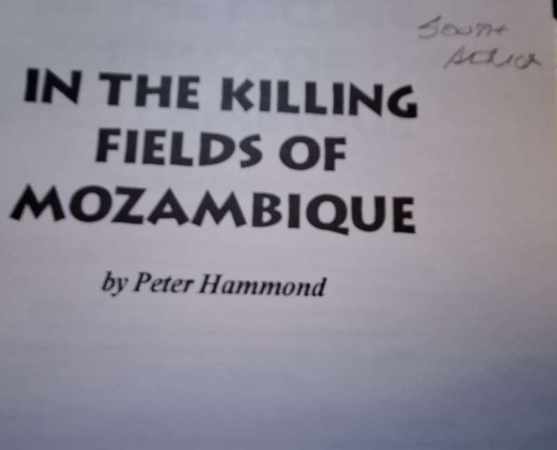 In the Killing Fields of Mozambique by Peter Hammond Paperback