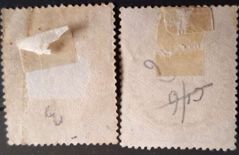 British South Africa Company 2 Used Hinged stamps