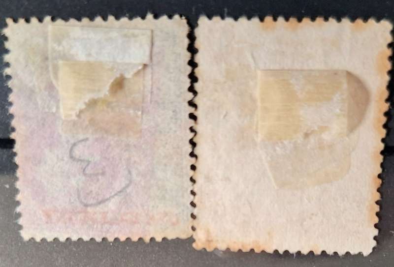 British South Africa Company 2 Used Hinged stamps