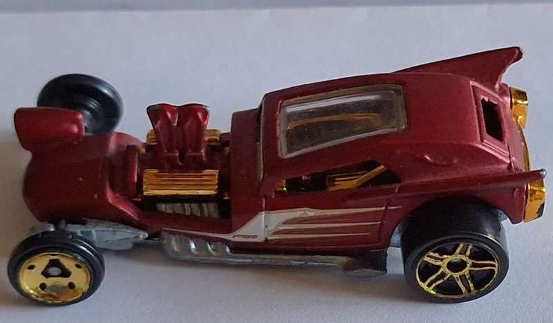 HOT WHEELS MATTEL Fangula Hot Rod MADE IN MALAYSIA