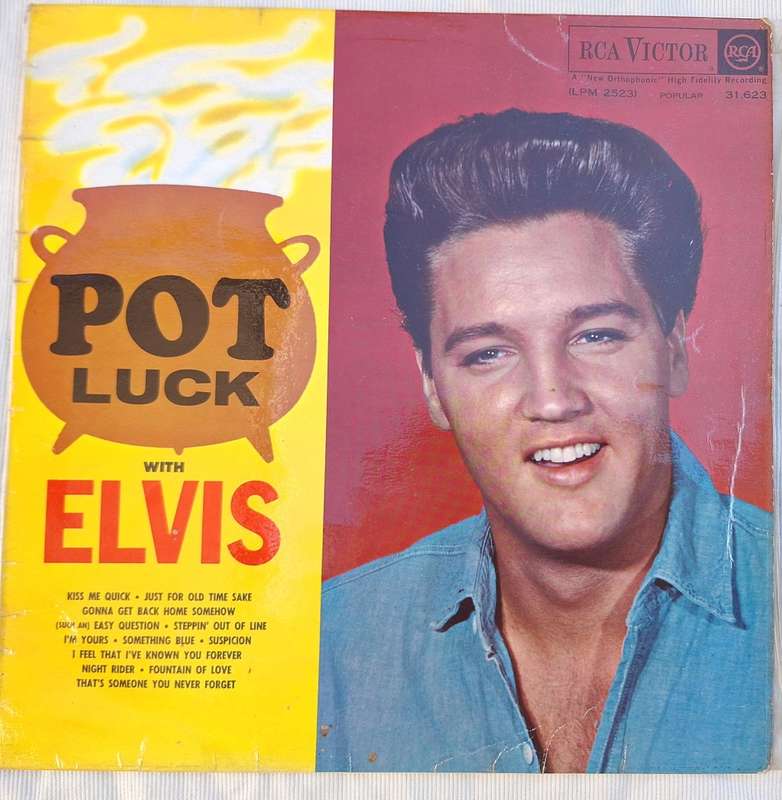 Pot Luck with Elvis RCA VICTOR 31623 South Africa 1962