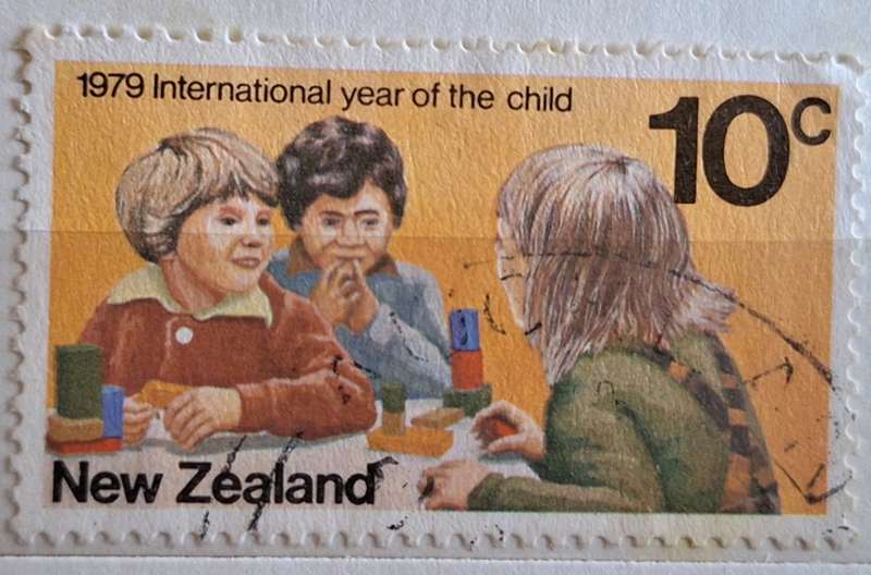 New Zealand 1979 International Year of the Child Used stamp