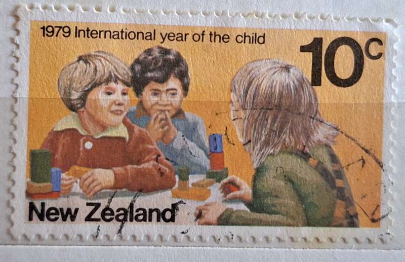 New Zealand 1979 International Year of the Child Used stamp