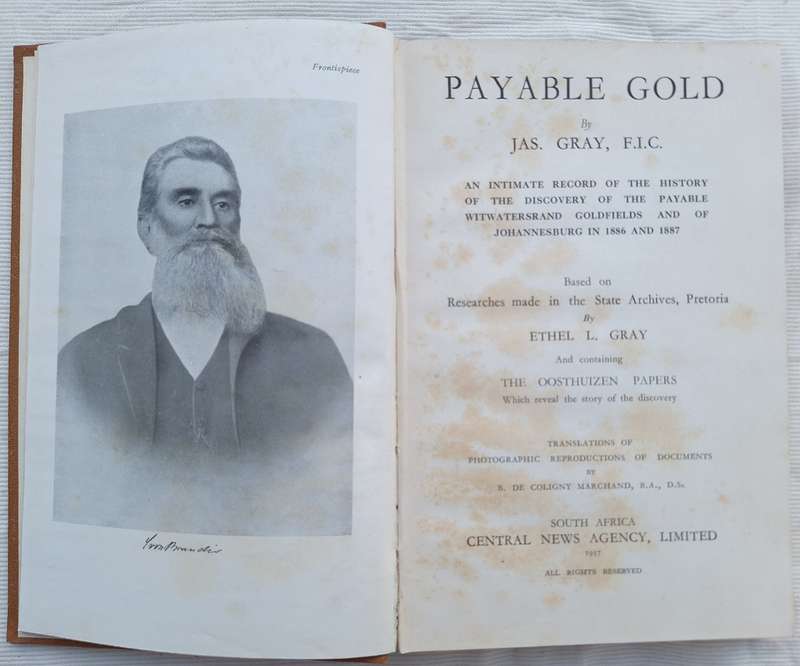 Payable Gold by Jas. Gray Hardcover 1937
