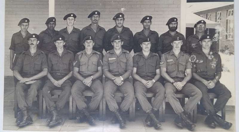 Framed Photograph Western Province Command Course WP 8045 1980