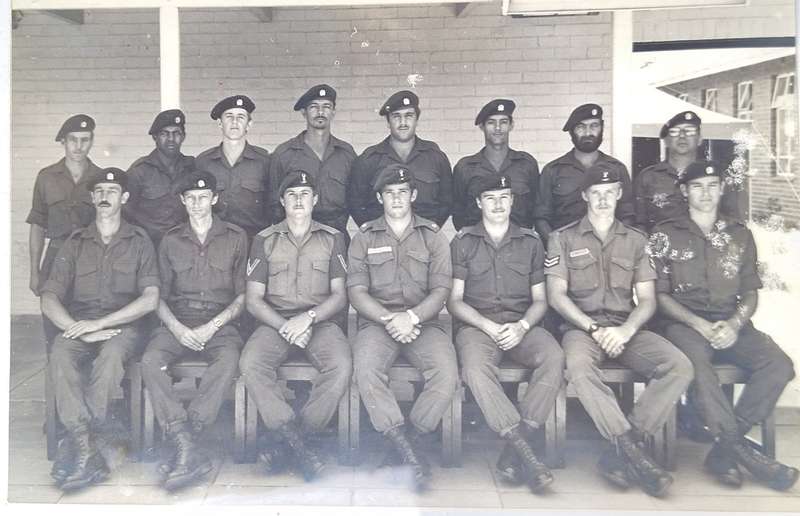 Framed Photograph Western Province Command Course WP 8045 1980