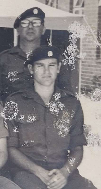 Framed Photograph Western Province Command Course WP 8045 1980