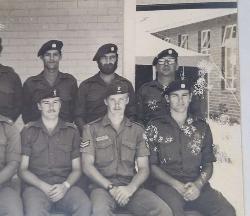 Framed Photograph Western Province Command Course WP 8045 1980