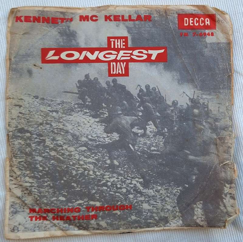 Kenneth McKellar The Longest Day Decca FM. 7-6948