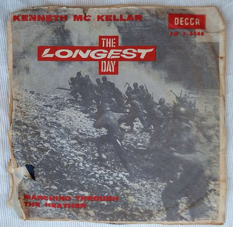 Kenneth McKellar The Longest Day Decca FM. 7-6948