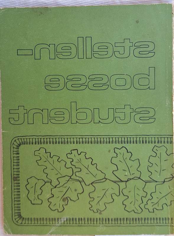 Die Stellenbosse Student 1971