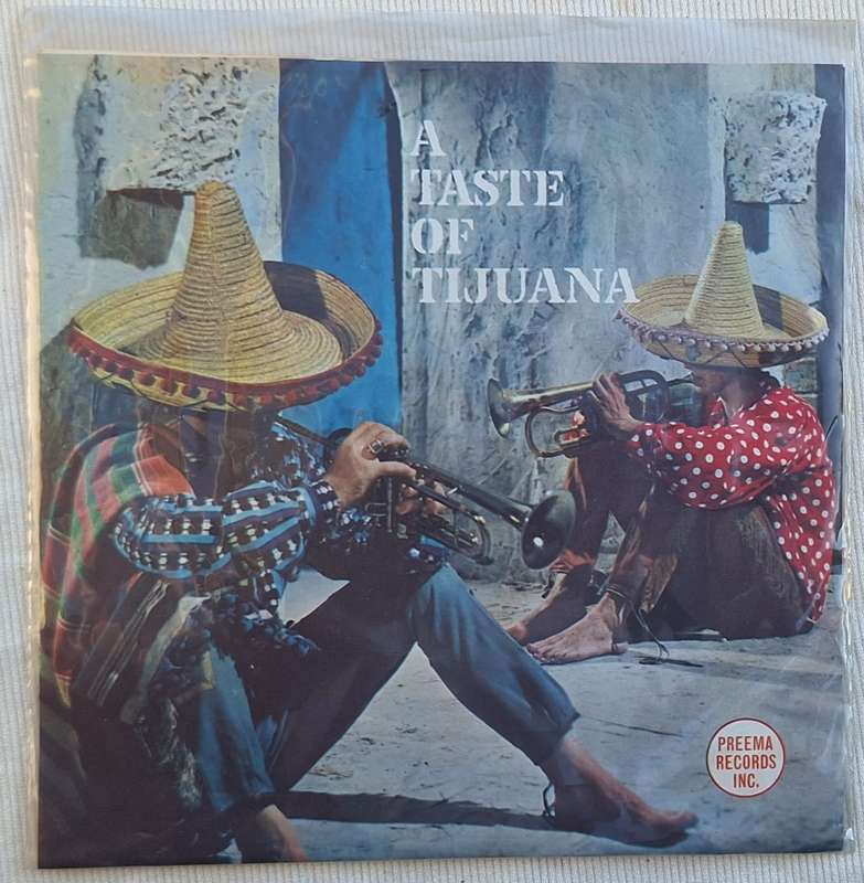 Sam Sklair, Mexicali Brass Ensemble A Taste Of Tijuana Preema PIC 1112 Vinyl, 7`, 33  RPM, EP, Mono
