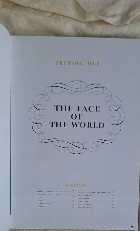 The Reader`s Digest Great World Atlas Hardcover with Reproduction of Antique Map
