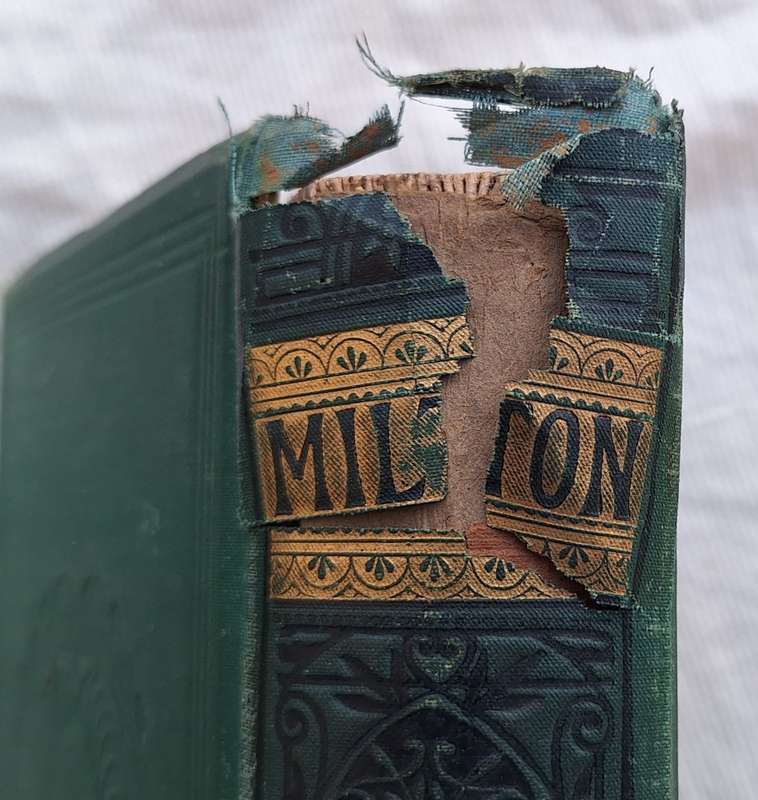 Milton`s Poetical Works Moxons Popular Poets Ed: W M Rossetti Hardcover