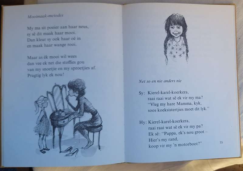 Kriewel-kruie en ander rympies vir kleuters deur Cecilia Saayman