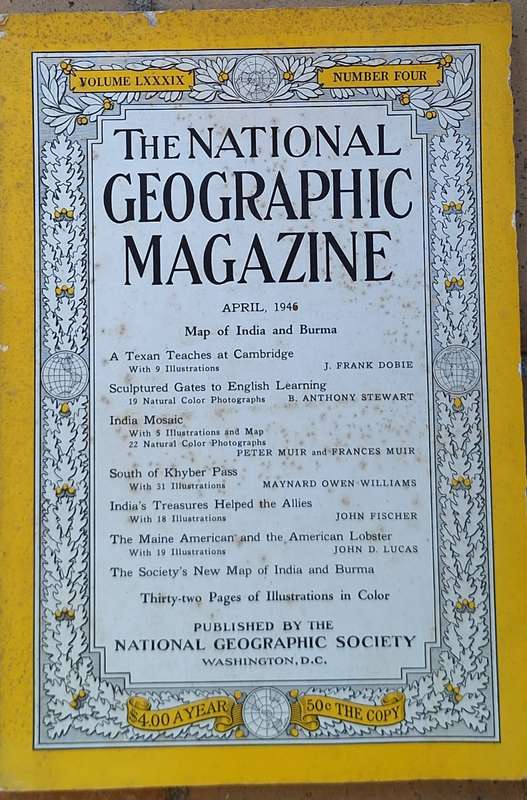 National Geographic Vol. LXXXIX No 4 April 1946