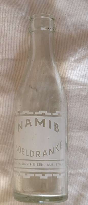 Namib Koeldrank South West Africa empty Glass bottle
