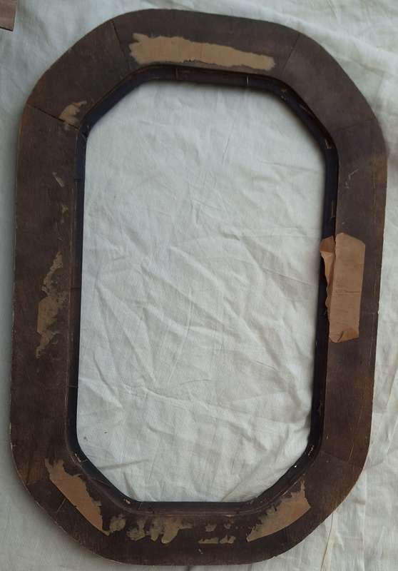 Vintage Wood Frame without Glass