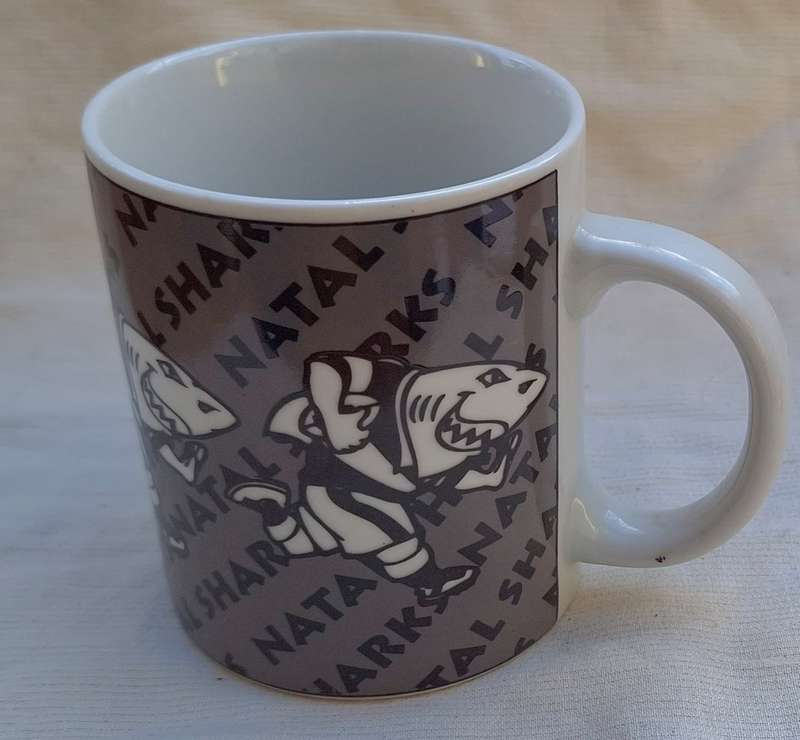 Sharks Coffee Mug Official Licenced Product of Natal Rugby Football Union
