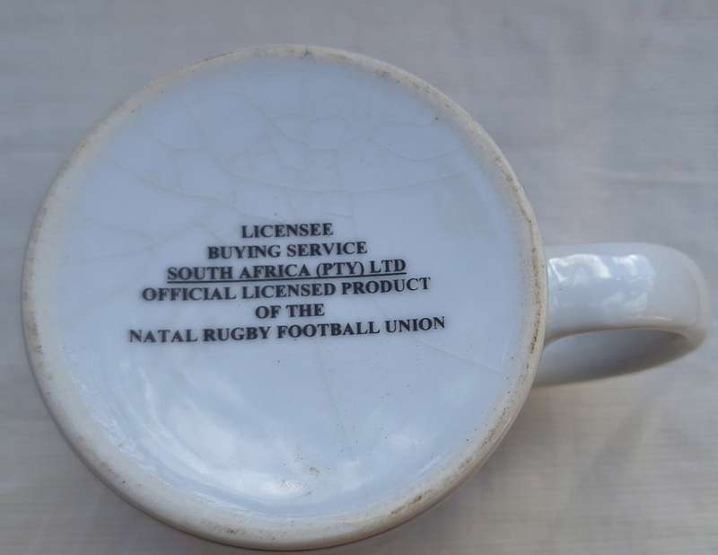 Sharks Coffee Mug Official Licenced Product of Natal Rugby Football Union