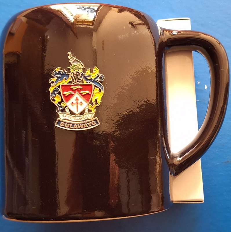 Porcelain Mug with Bulawayo Crest