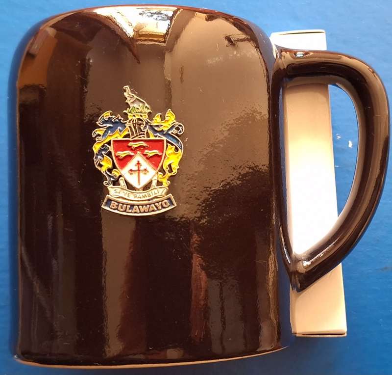 Porcelain Mug with Bulawayo Crest