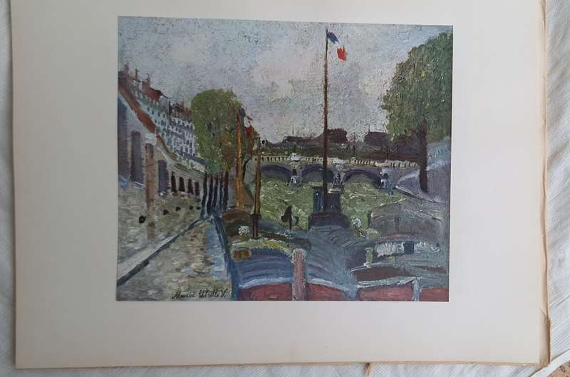 An Abrams Art Book: Utrillo 16 Full Colour Prints