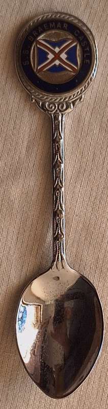 Union Castle S.S. Braemar Castle Tea spoon