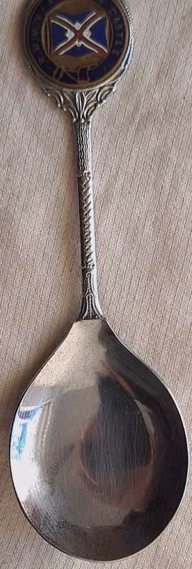 Union Castle Line `R.M.M.V. Athlone Castle` Sugar Spoon