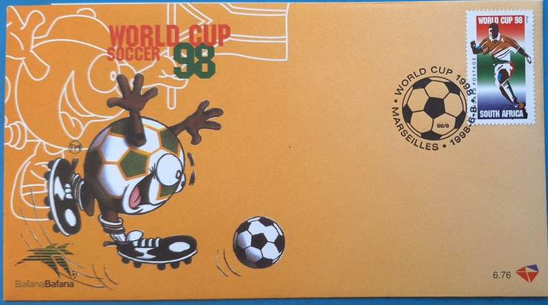 South Africa 1998 Soccer World Cup FDC