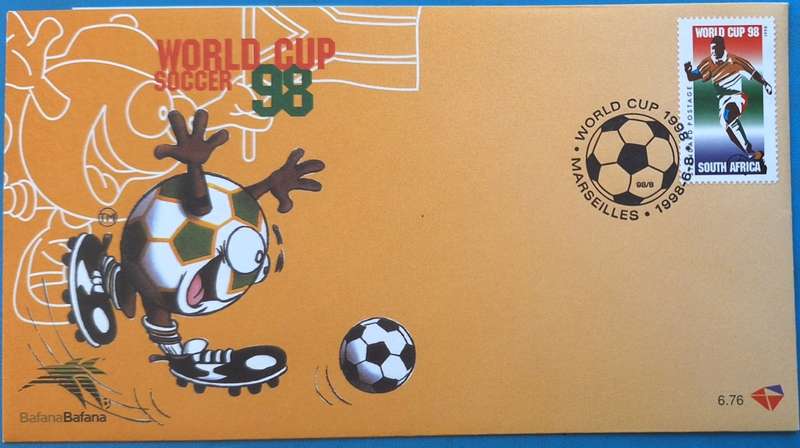 South Africa 1998 Soccer World Cup FDC
