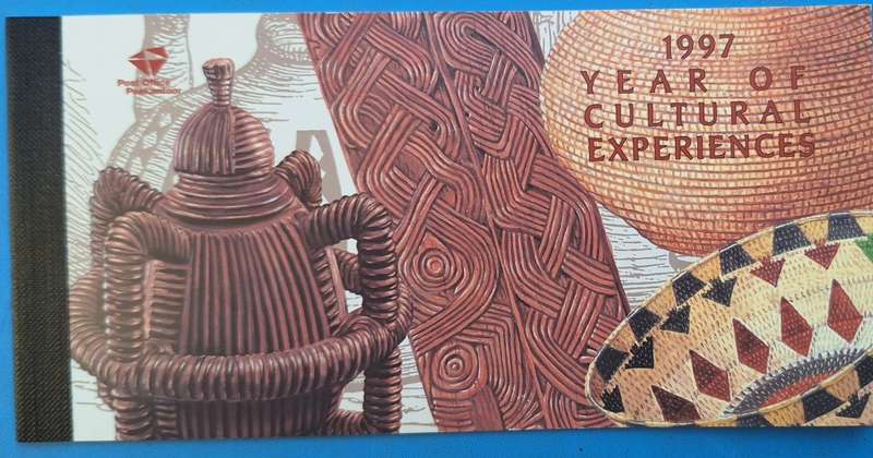 South Africa 1997 Year of Cultural Experiences Booklet with Sheet of 10 stamps