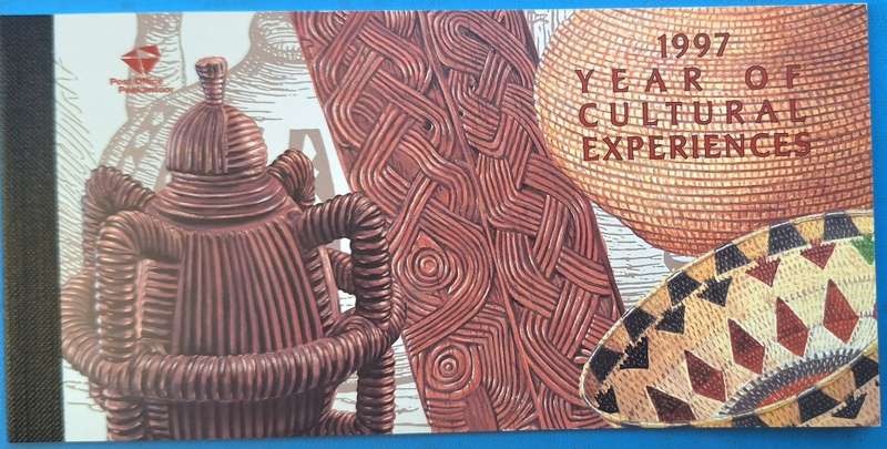 South Africa 1997 Year of Cultural Experiences Booklet with Sheet of 10 stamps