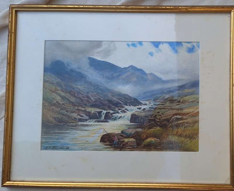 Framed  Landscape by Unknown Artist