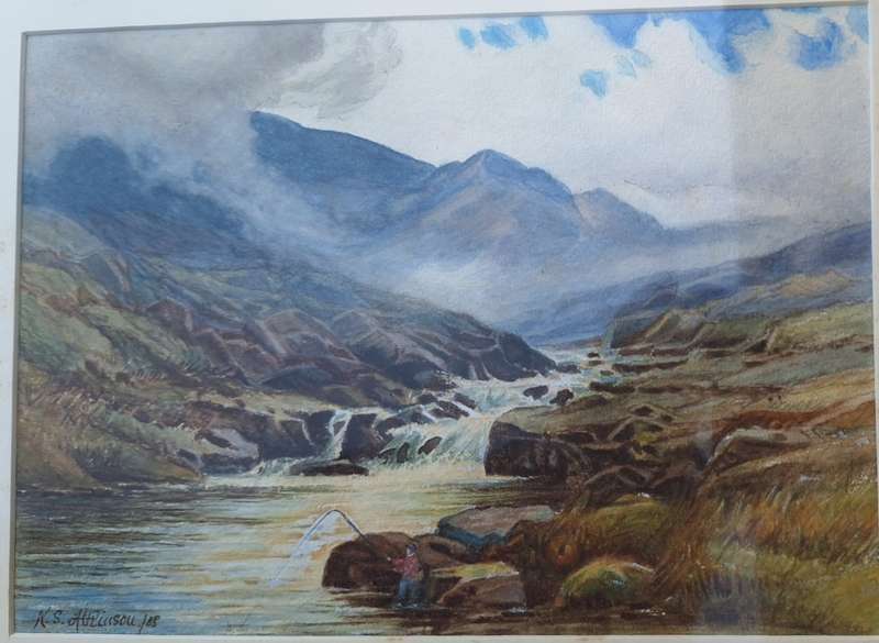 Framed  Landscape by Unknown Artist