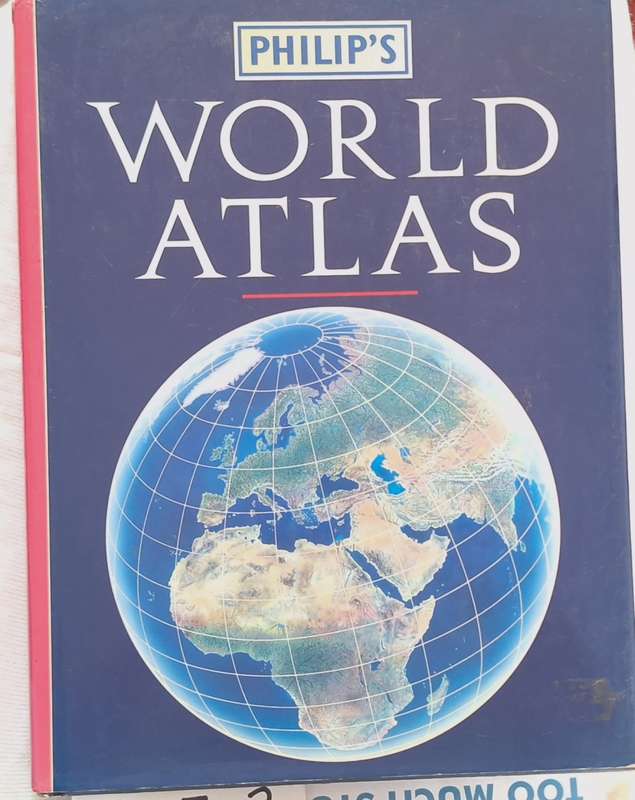 Philip`s World Atlas Hardcover 1994
