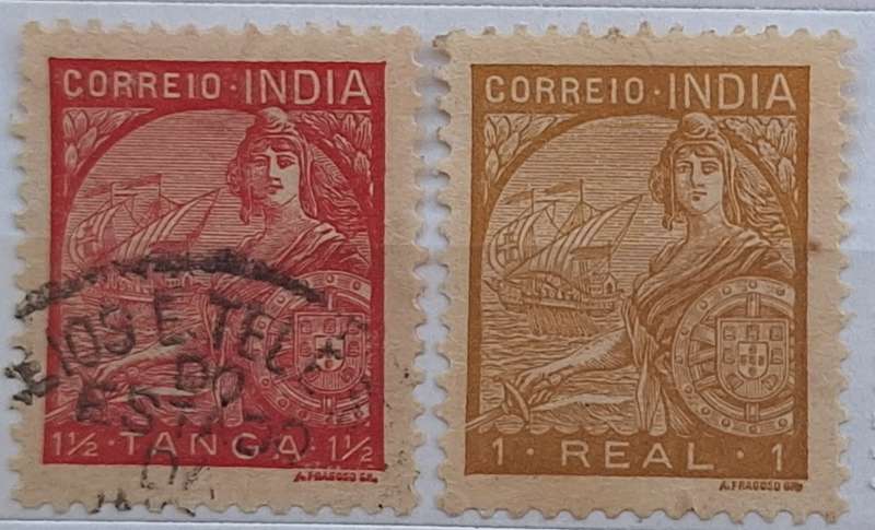 Portuguese India 1933 Definitives 2 Used stamps