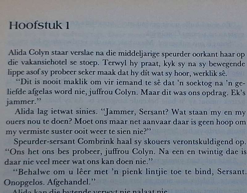 Die Verdwyning van Fidelia Colyn deur Christo van der Merwe Hardeband
