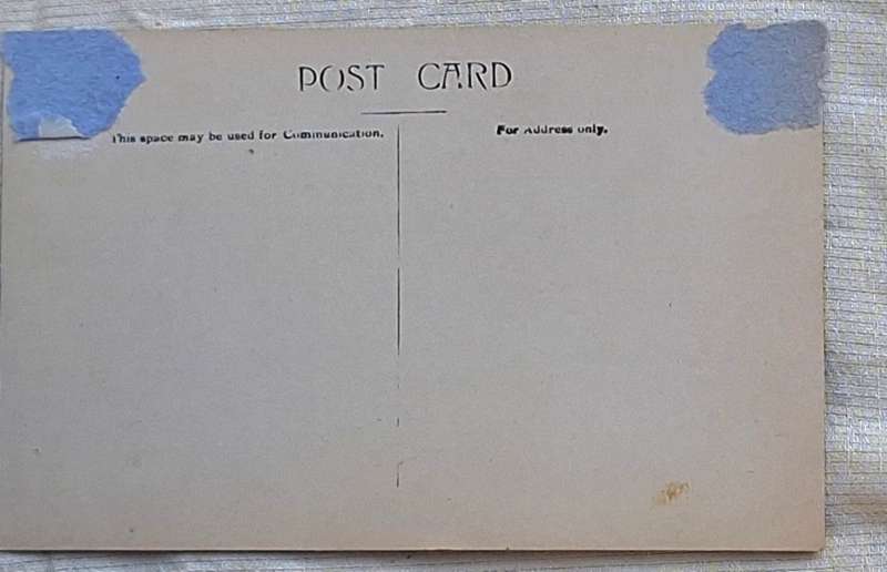 Sepia Post Card Military Parade