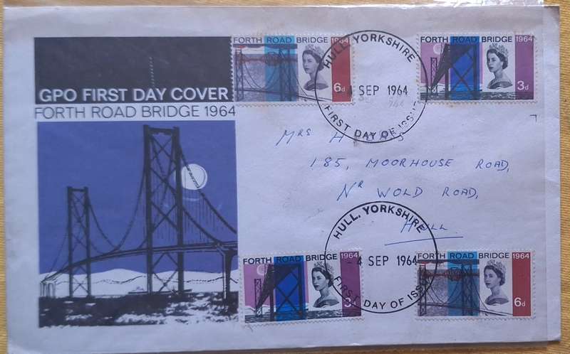 GB 1964 Forth Road Bridge Cover