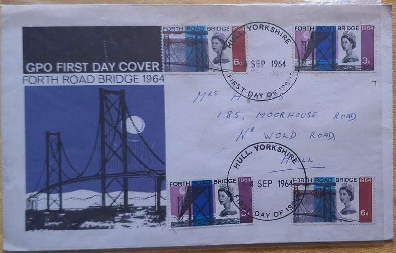 GB 1964 Forth Road Bridge Cover