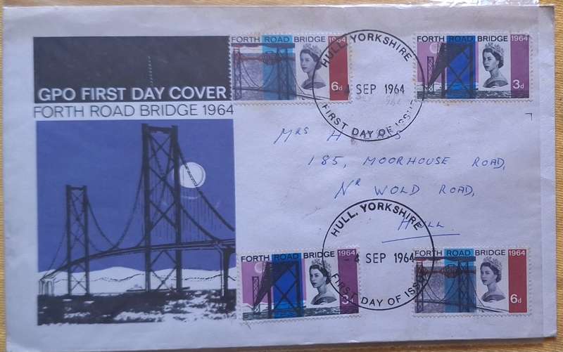 GB 1964 Forth Road Bridge Cover